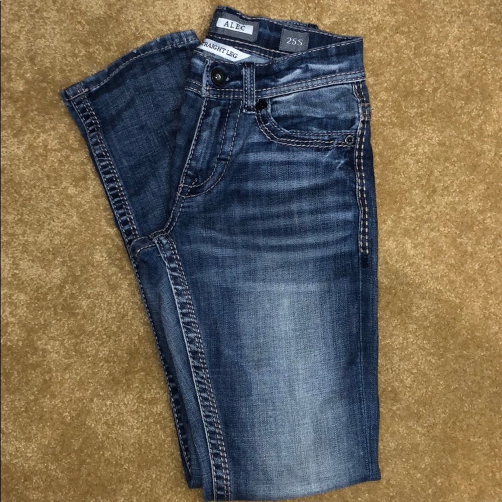 BKE Alec Straight Leg Jeans